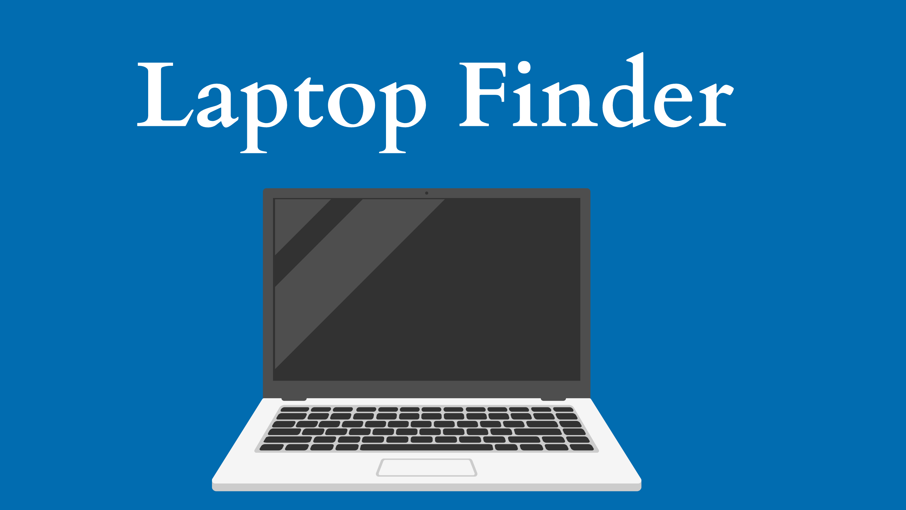 laptop finder