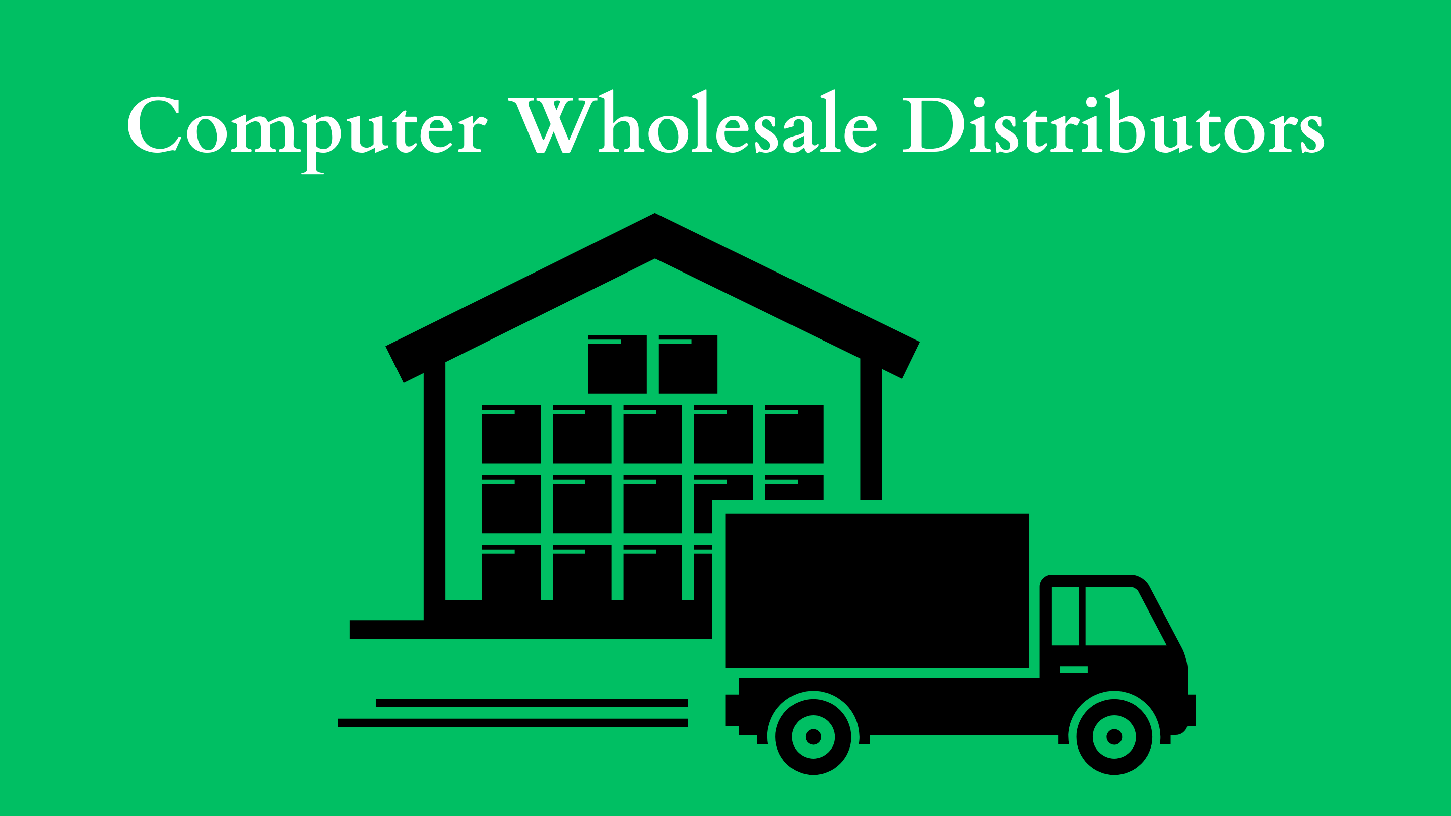 computer wholesale distributors