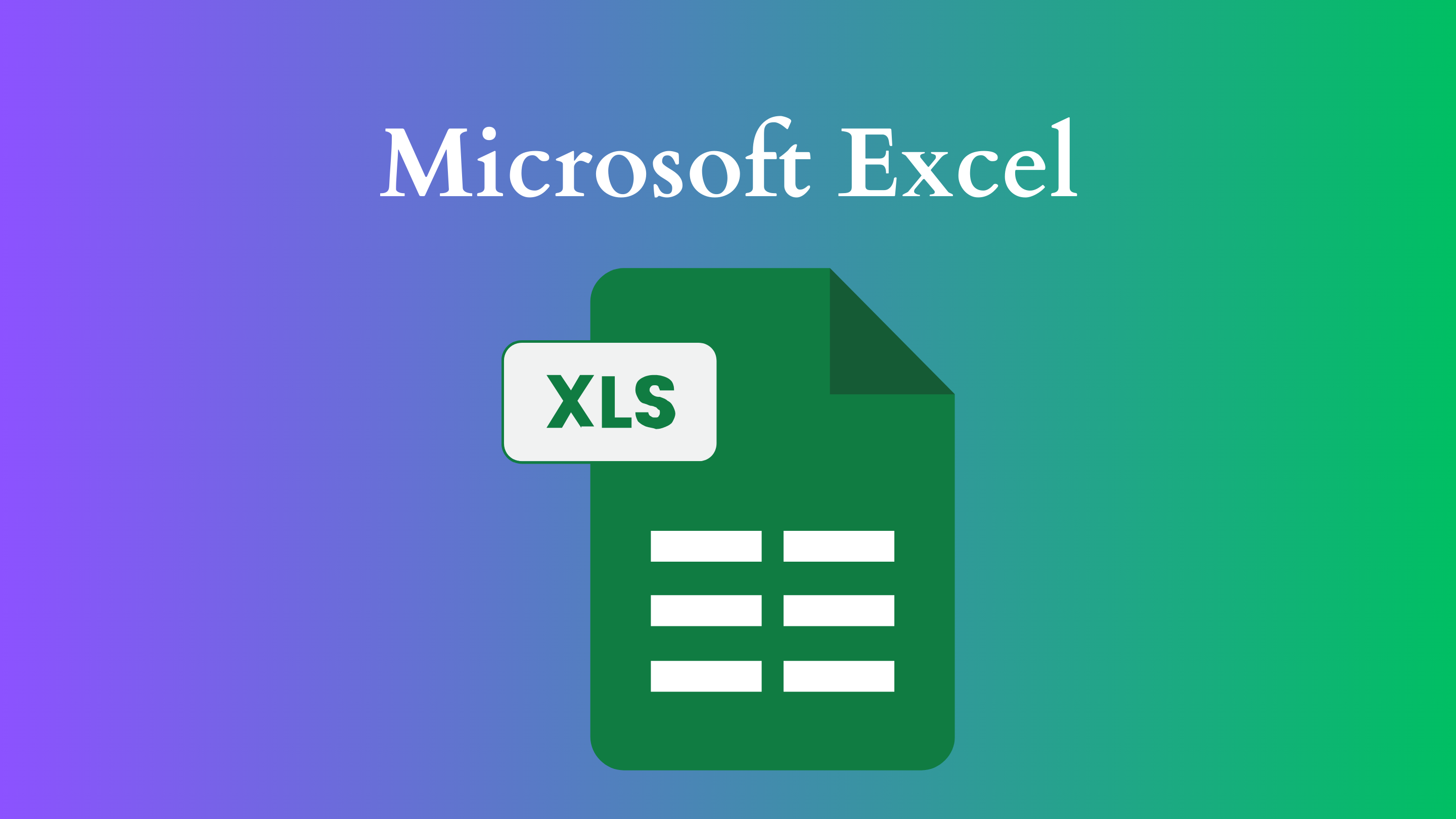 microsoft excel