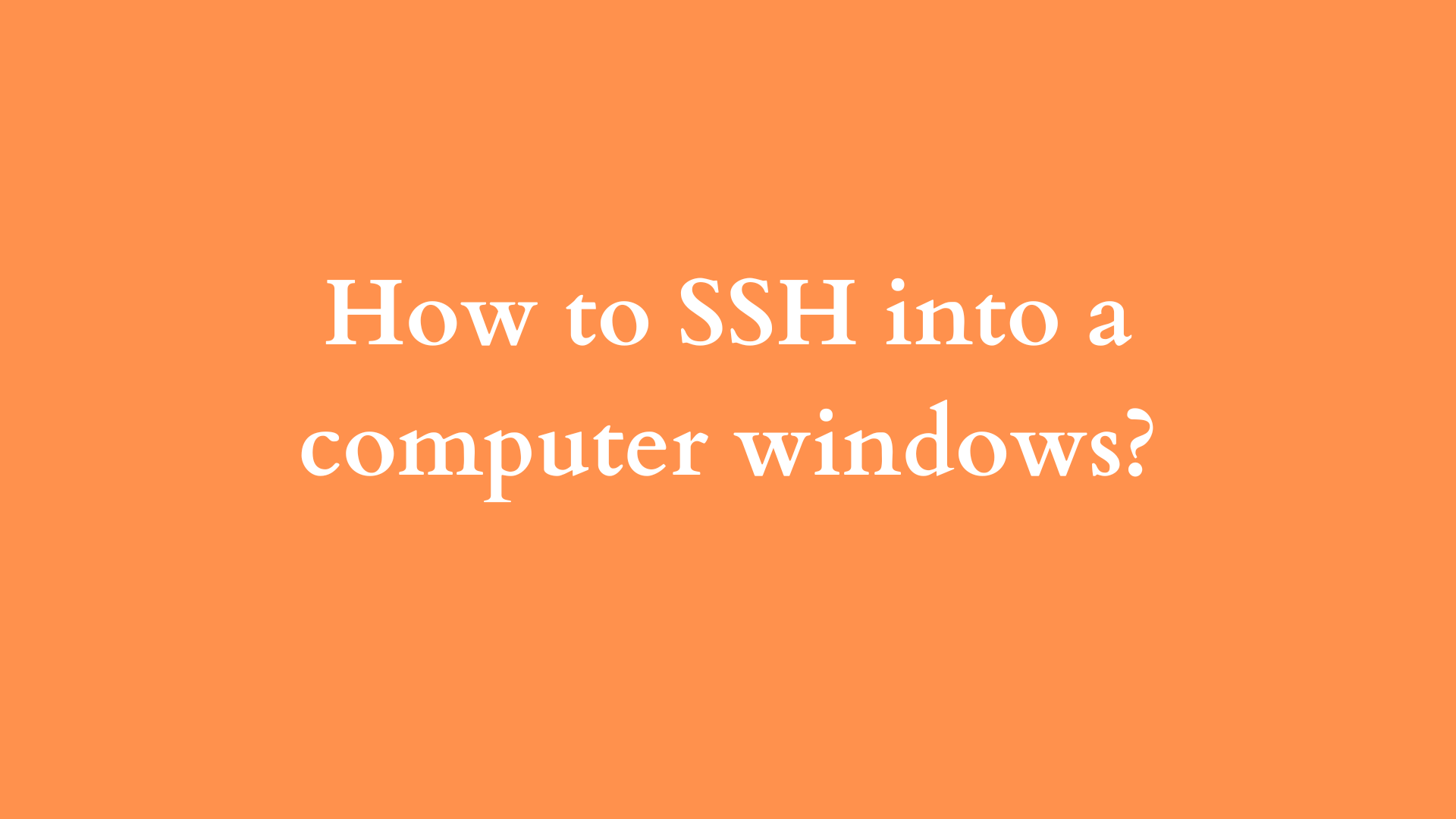 Remote IoT Monitoring With SSH The Ultimate Guide To Download And Setup