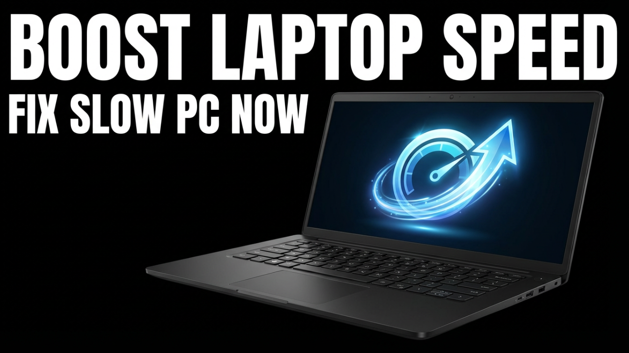 How to Fix a Slow Laptop