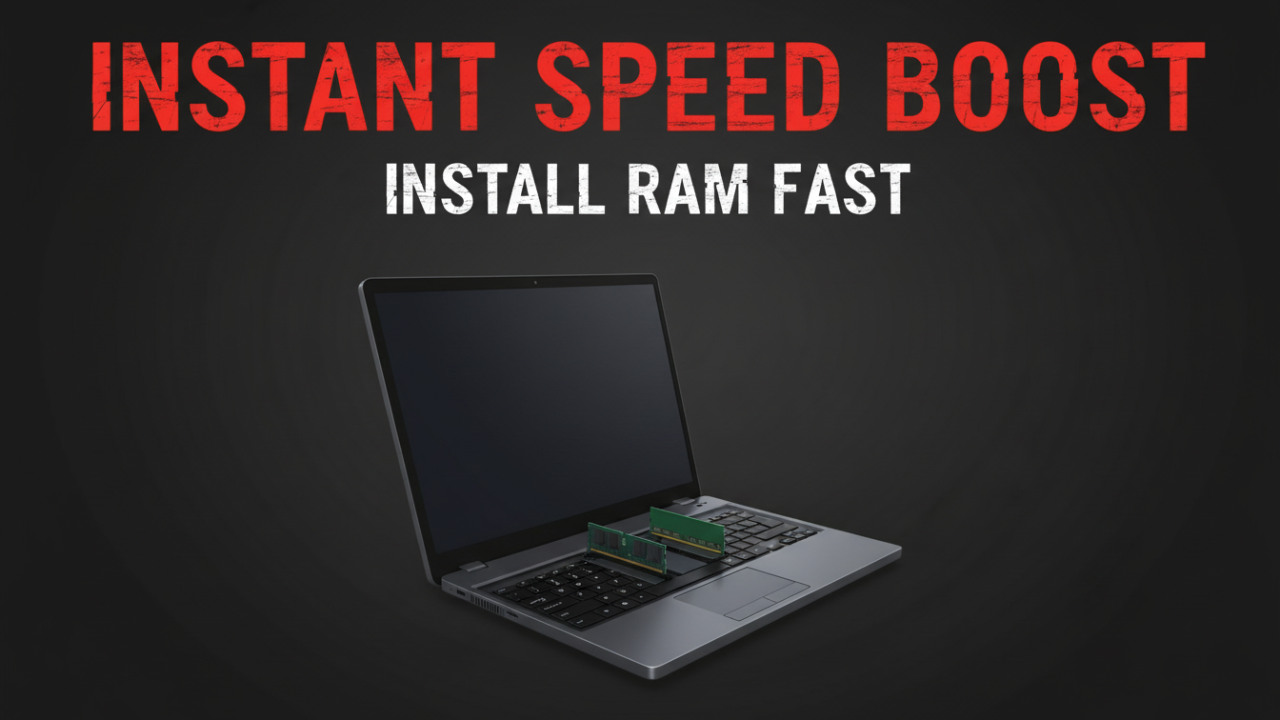 How to Install Laptop Memory and Boost Speed Instantly