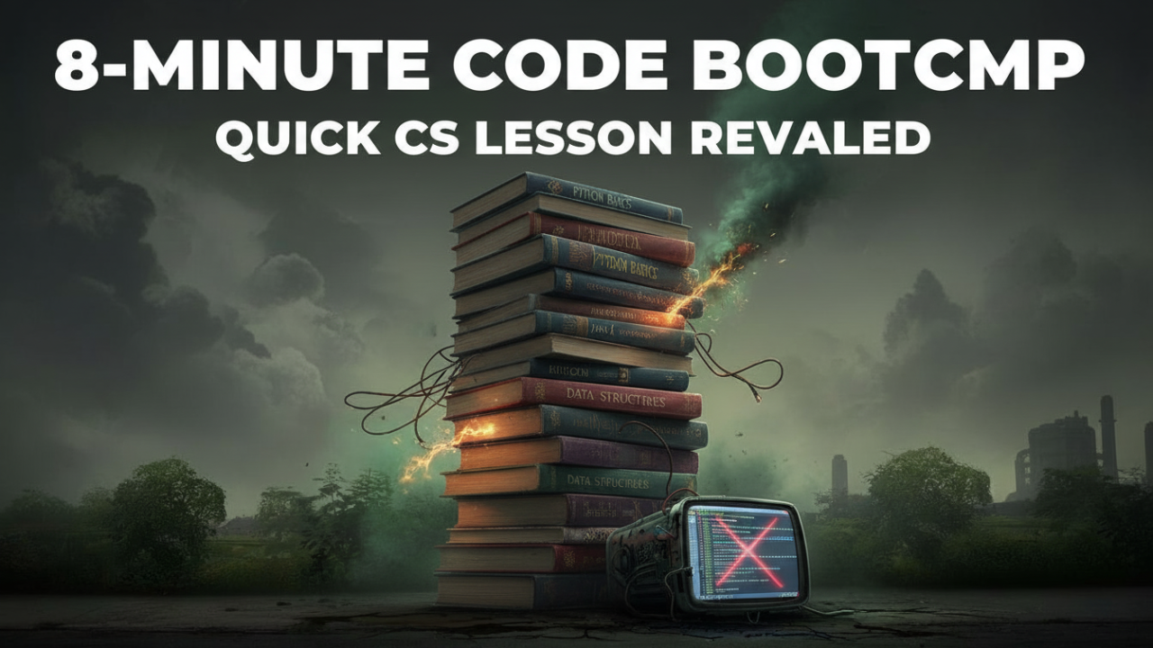 I Learned Computer Science in 8 Minutes So You Don't Have To