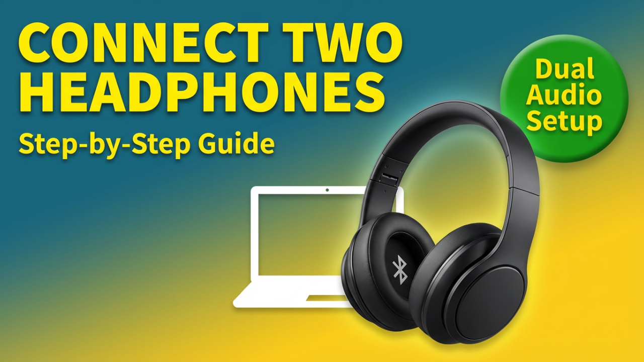 How to connect two Bluetooth headphones to one laptop
