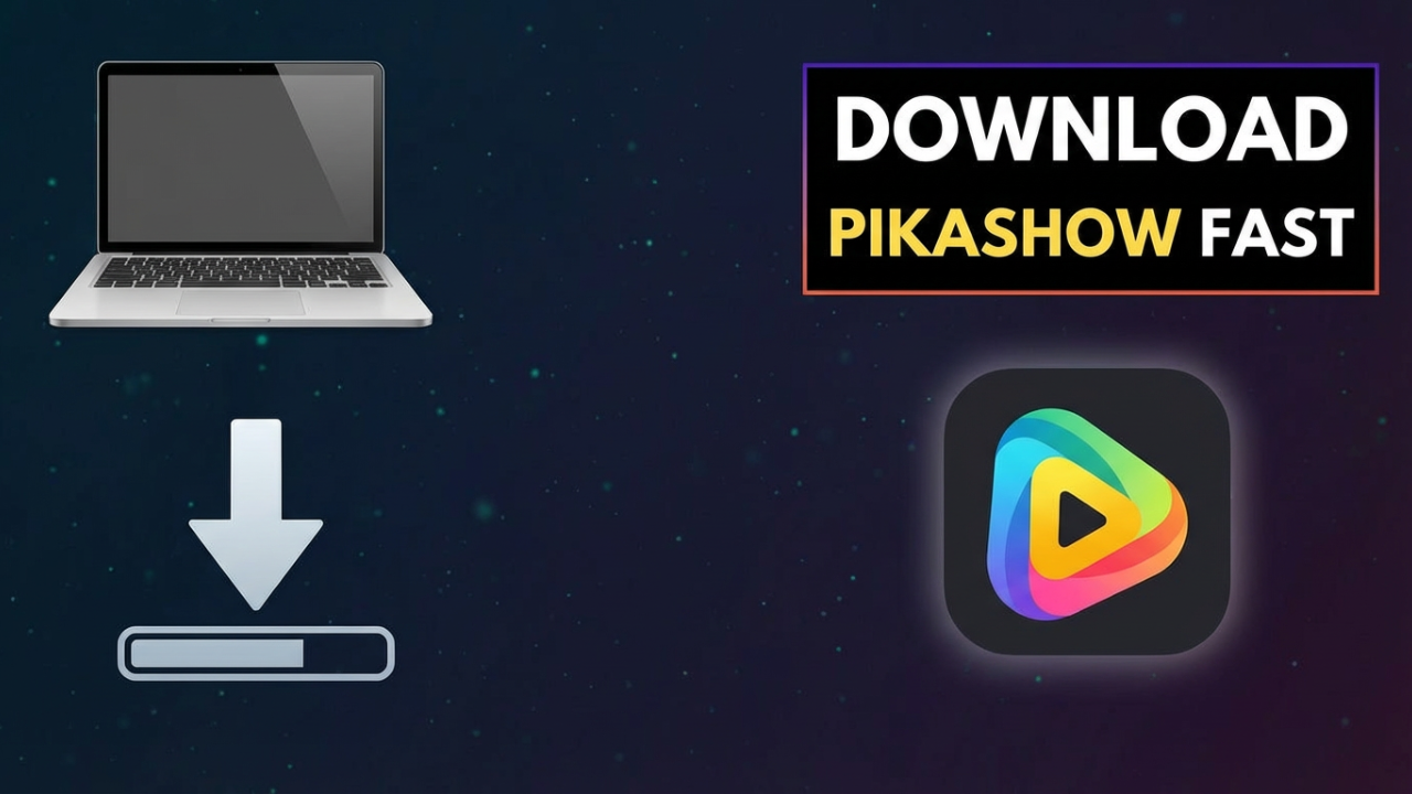How to download Pikashow in laptop